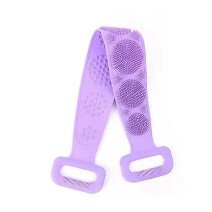 Double-Sided Silicone Shower Back Scrubber