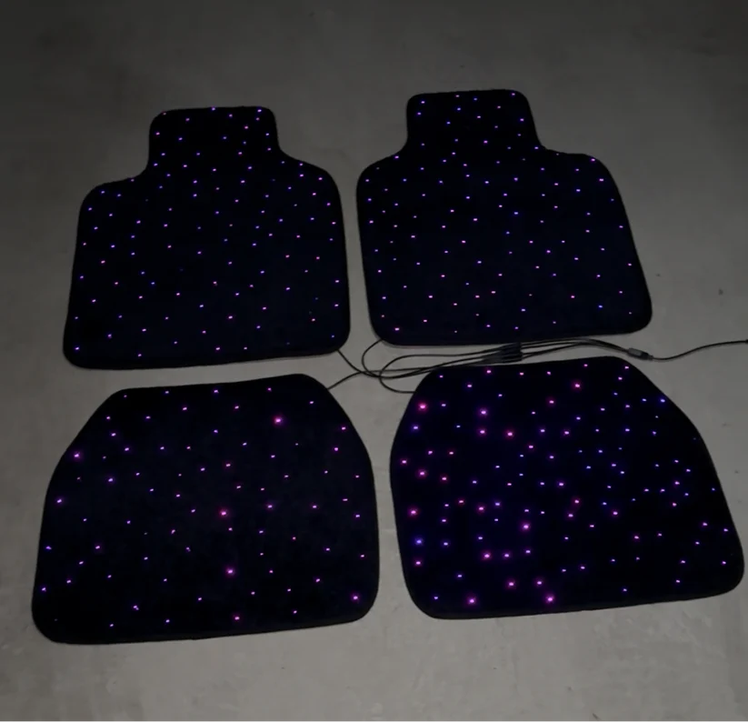 Starlight Fiber optic car Floor Mats