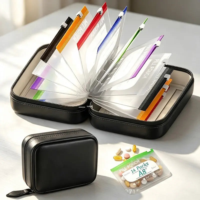 Waterproof Pill Organizer Pouches