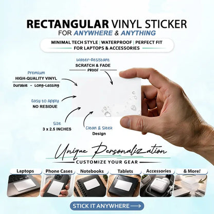 Holographic Character Vinyl Sticker