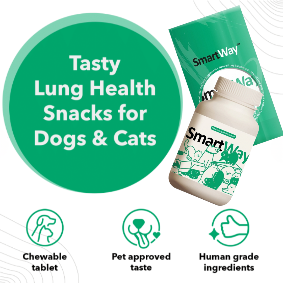 Natural Lung Health Support For Dogs & Cats