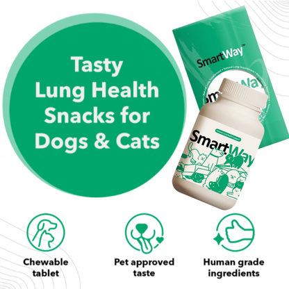 Natural Lung Health Support For Dogs & Cats