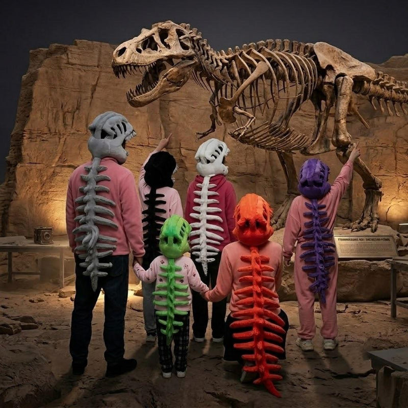Dinosaur Skeleton Costume Hat