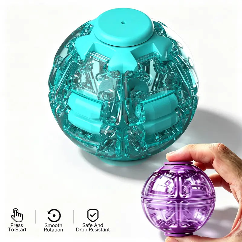 Press-to-Spin Fidget Ball