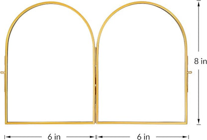 Double Glass Pressed Flower Display Frame