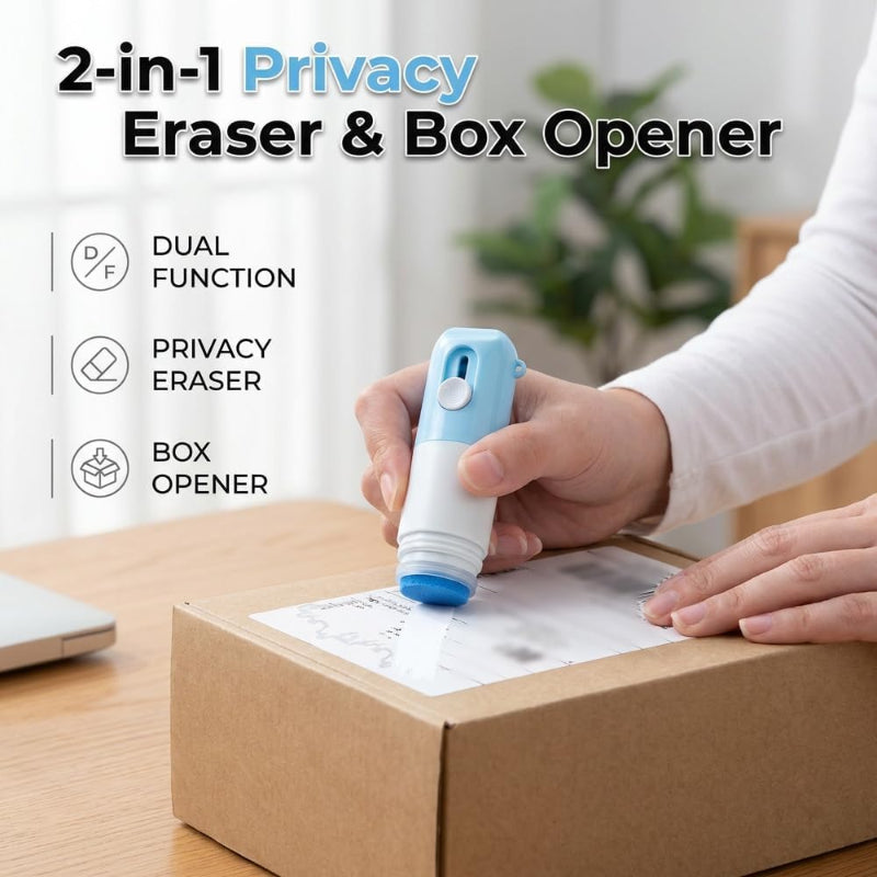 2-in-1 Privacy Eraser Pen
