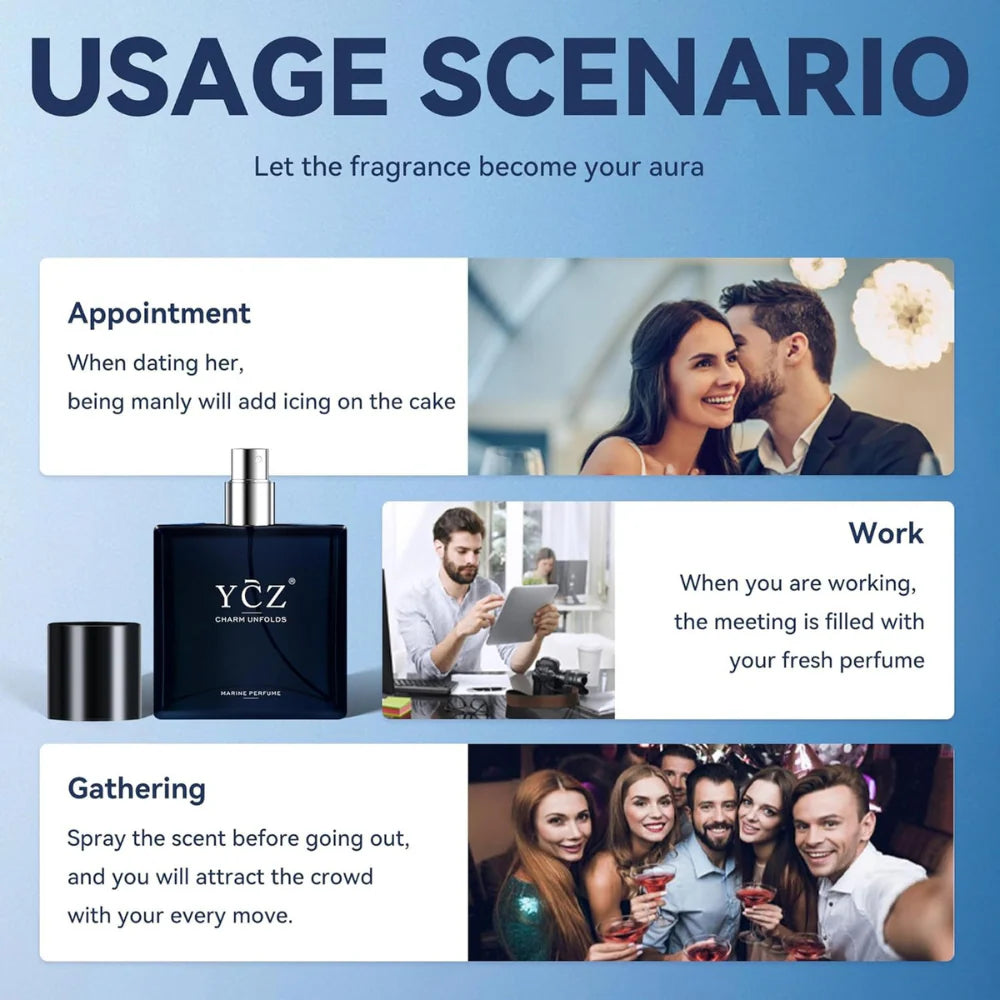 Mood Switch Cologne - YCZ Charming unfolds Marine