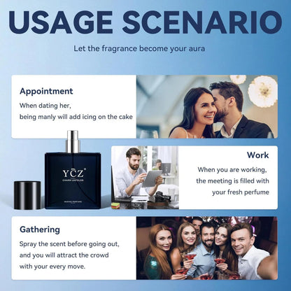 Mood Switch Cologne - YCZ Charming unfolds Marine