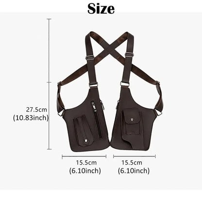 Premium Leather Adjustable Underarm Shoulder Bag