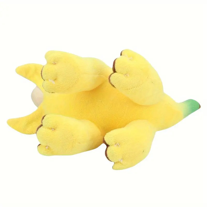 Banana Brontosaurus Plush Toy