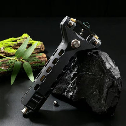 Aluminum Alloy Slingshot with Magazine