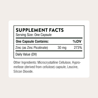 Zinc Picolinate Capsules