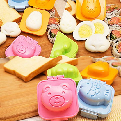 6Pcs Hard Boiled Egg Mold