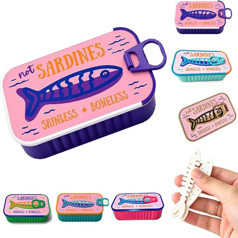 Sardine Tin  Jewelry Box