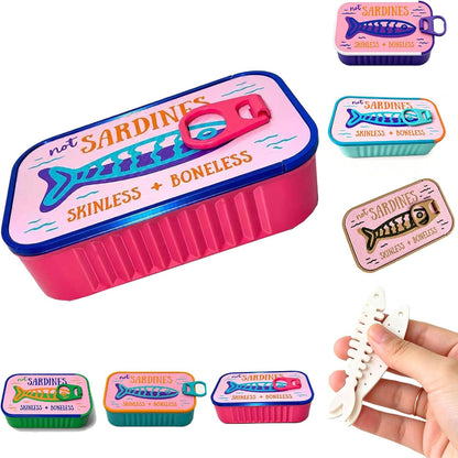Sardine Tin  Jewelry Box