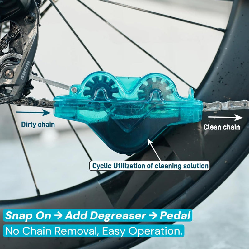 Bike Chain Scrubber Tool