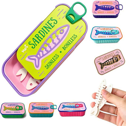 Sardine Tin  Jewelry Box