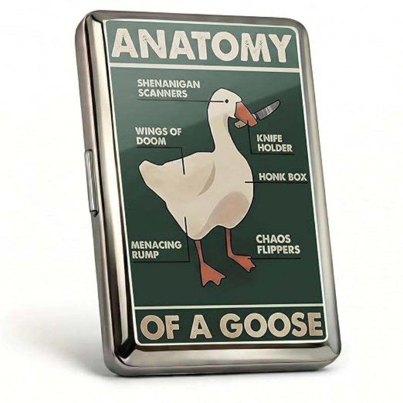 Vintage Aluminum Card Holder