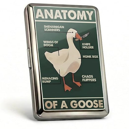 Vintage Aluminum Card Holder