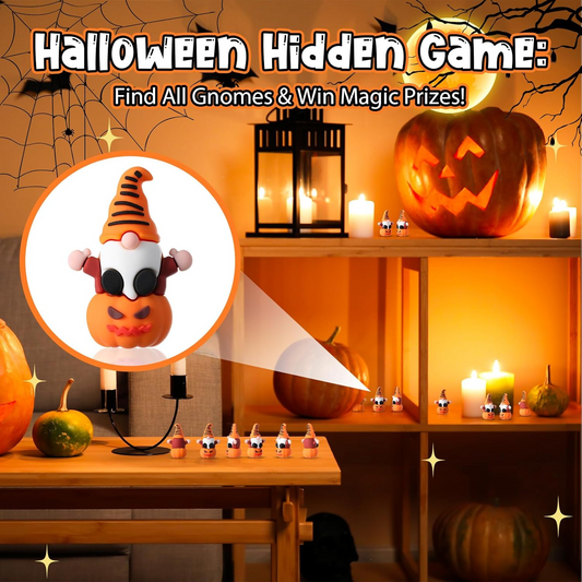 Mini Gnomes Figures Halloween Pumpkins(50pcs)