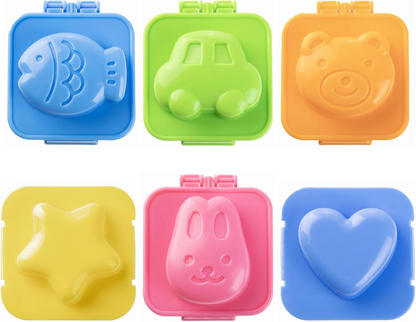 6Pcs Hard Boiled Egg Mold
