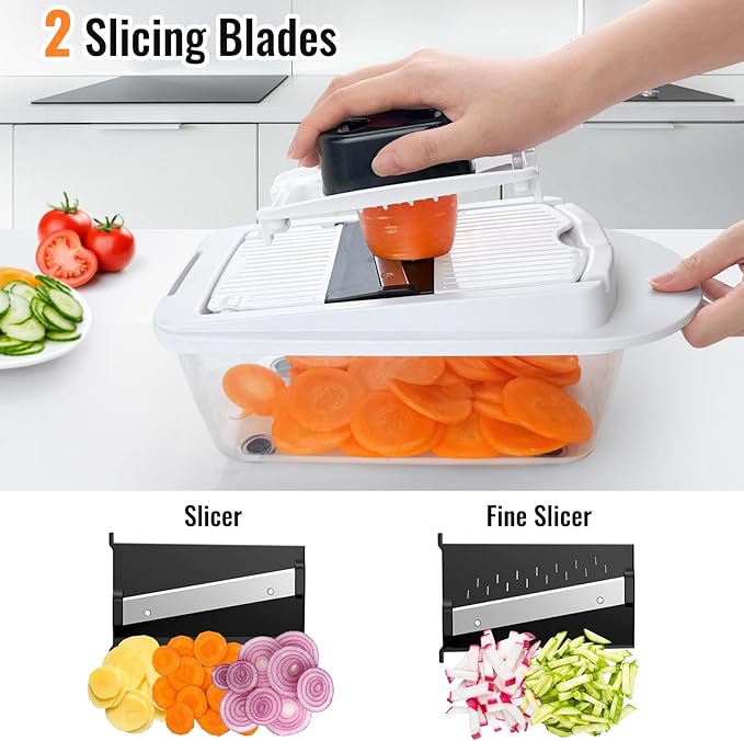 Multi-Blade Vegetable Chopper