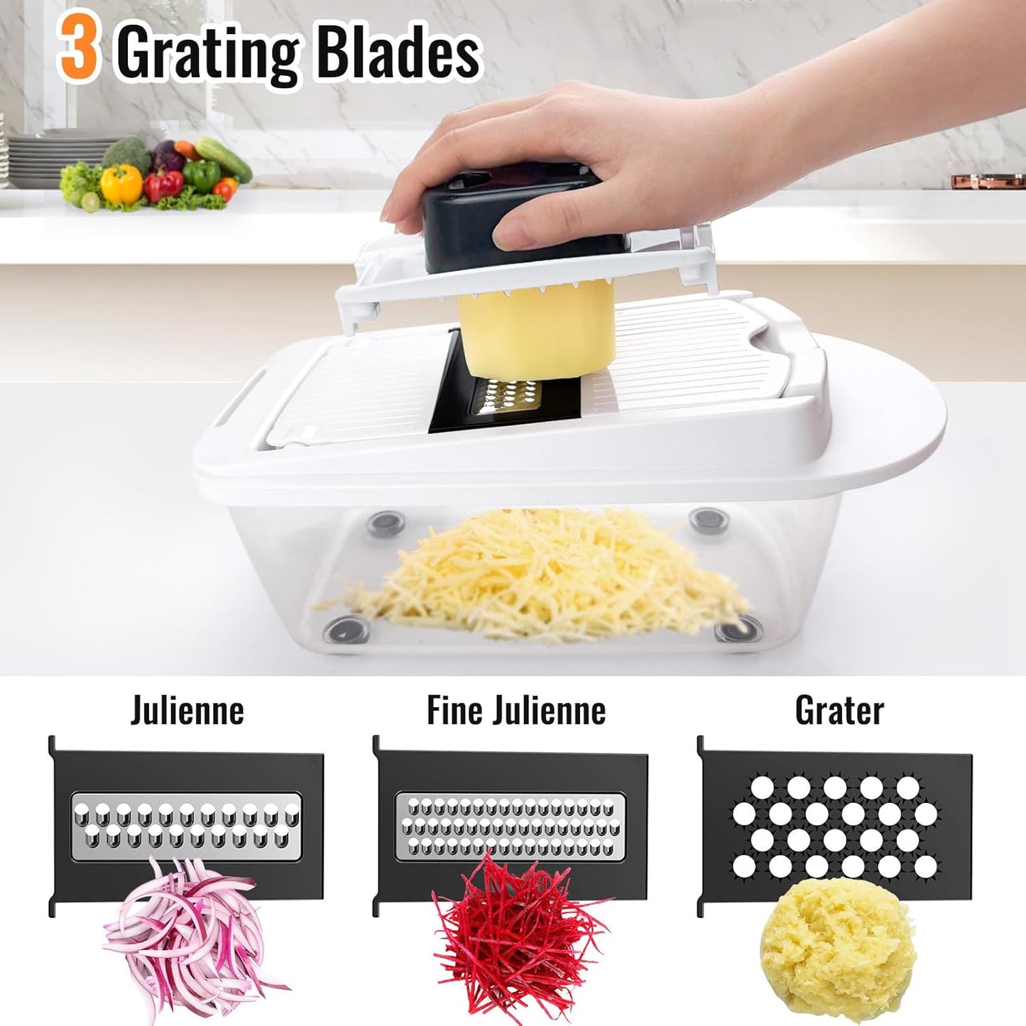 Multi-Blade Vegetable Chopper