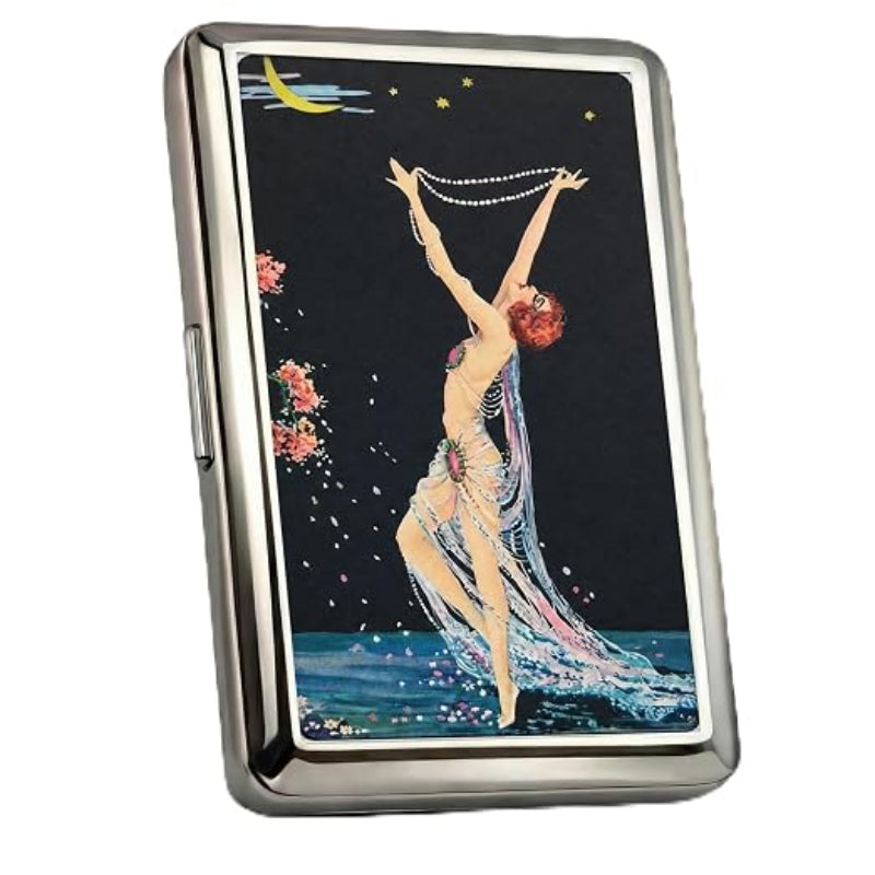 Vintage Aluminum Card Holder
