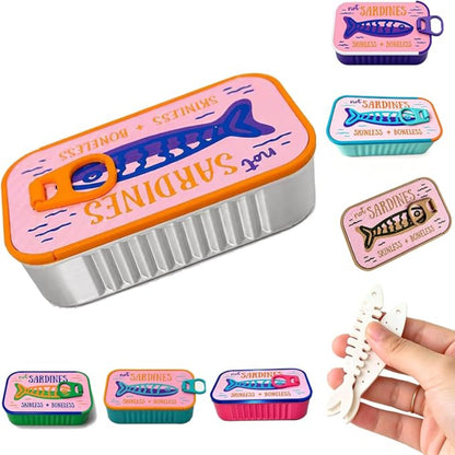 Sardine Tin  Jewelry Box