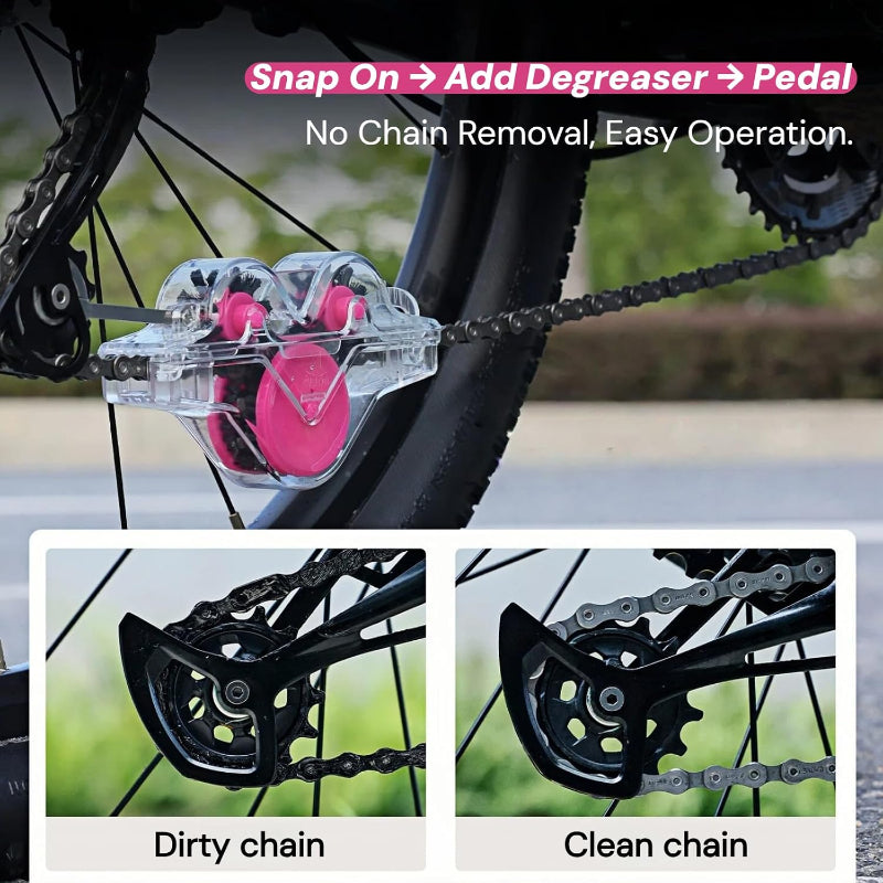 Bike Chain Scrubber Tool