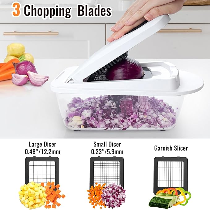 Multi-Blade Vegetable Chopper