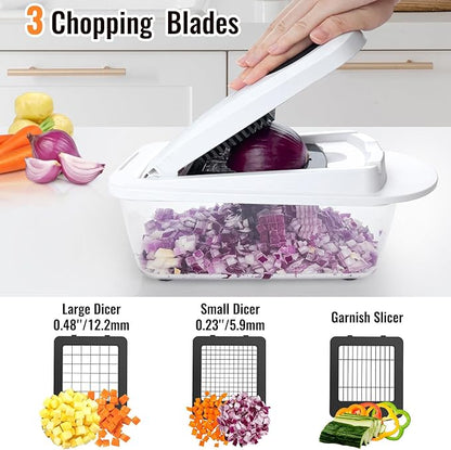 Multi-Blade Vegetable Chopper