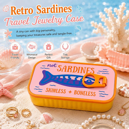 Sardine Tin  Jewelry Box