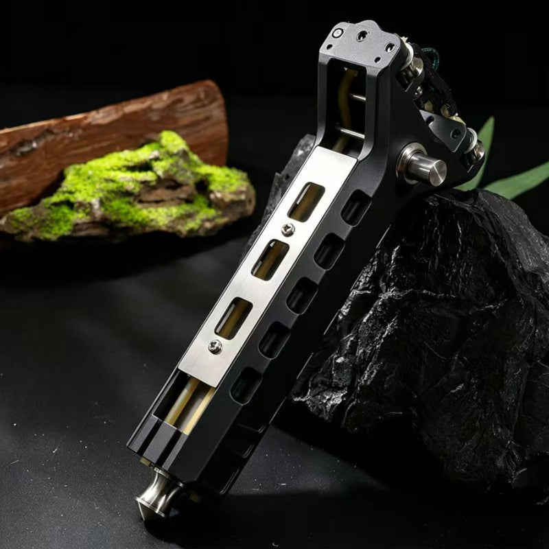 Aluminum Alloy Slingshot with Magazine