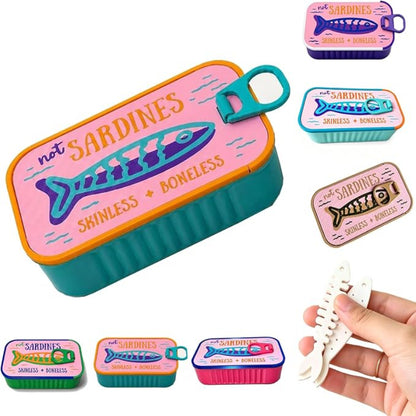 Sardine Tin  Jewelry Box