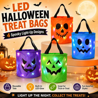 LED Halloween Glow Candy Bag