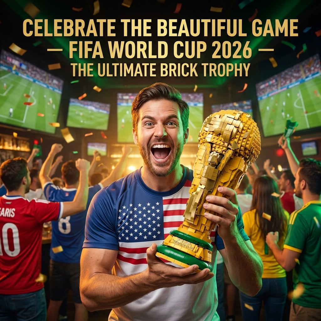 2026 World Cup Trophy Building Block Set