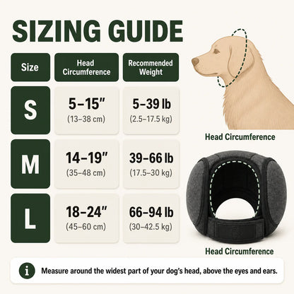 Dog Calming Ear Wrap