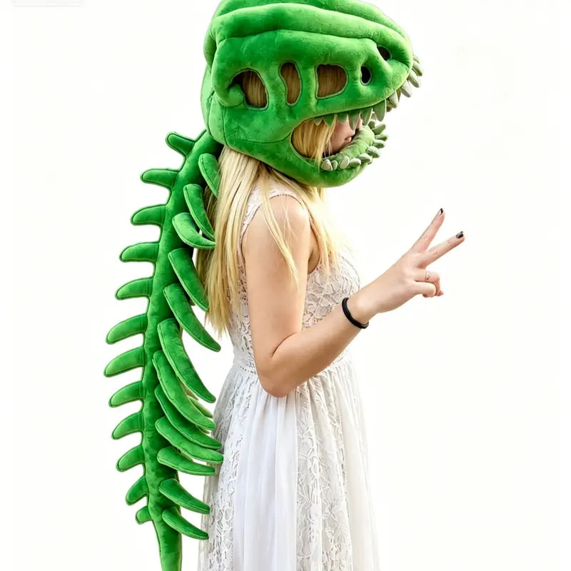Dinosaur Skeleton Costume Hat