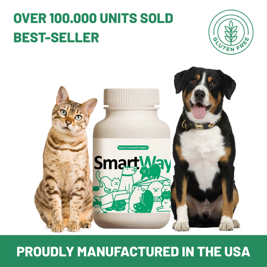 Natural Lung Health Support For Dogs & Cats