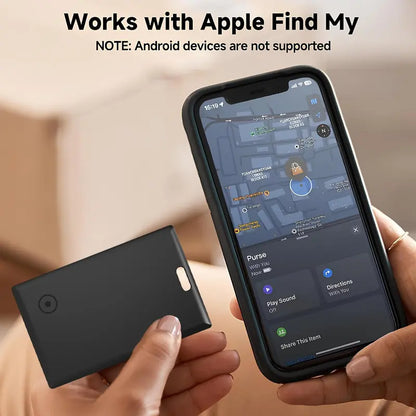 Slim iOS Wallet Tracker Card