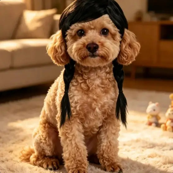 Funny Dog Wig Headband