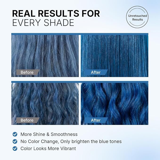 Blue Color Hair Mask