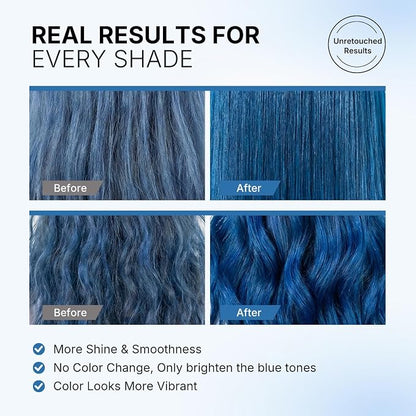 Blue Color Hair Mask
