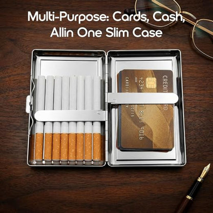 Vintage Aluminum Card Holder