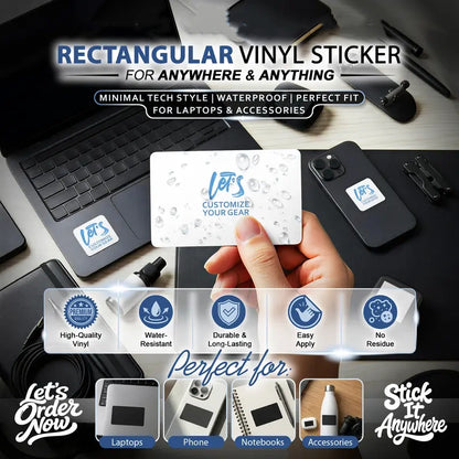 Holographic Character Vinyl Sticker