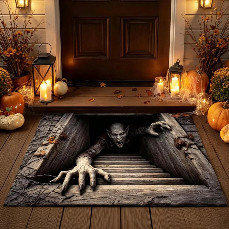 Halloween Front Door Mat
