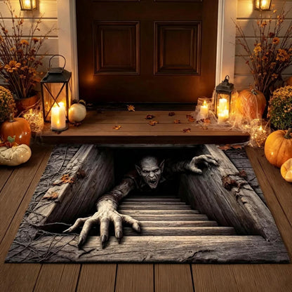 Halloween Front Door Mat