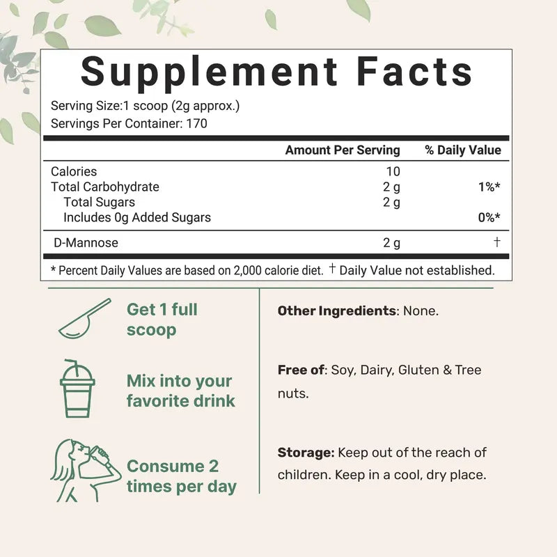 D-Mannose Urinary Support Powder
