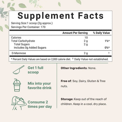 D-Mannose Urinary Support Powder